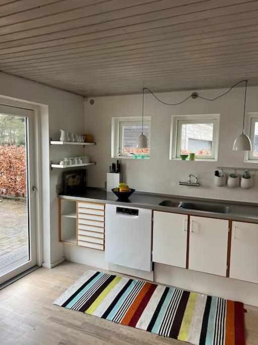 Skont Hus Pa Landet Taet Pa Billund Villa Give Exterior foto
